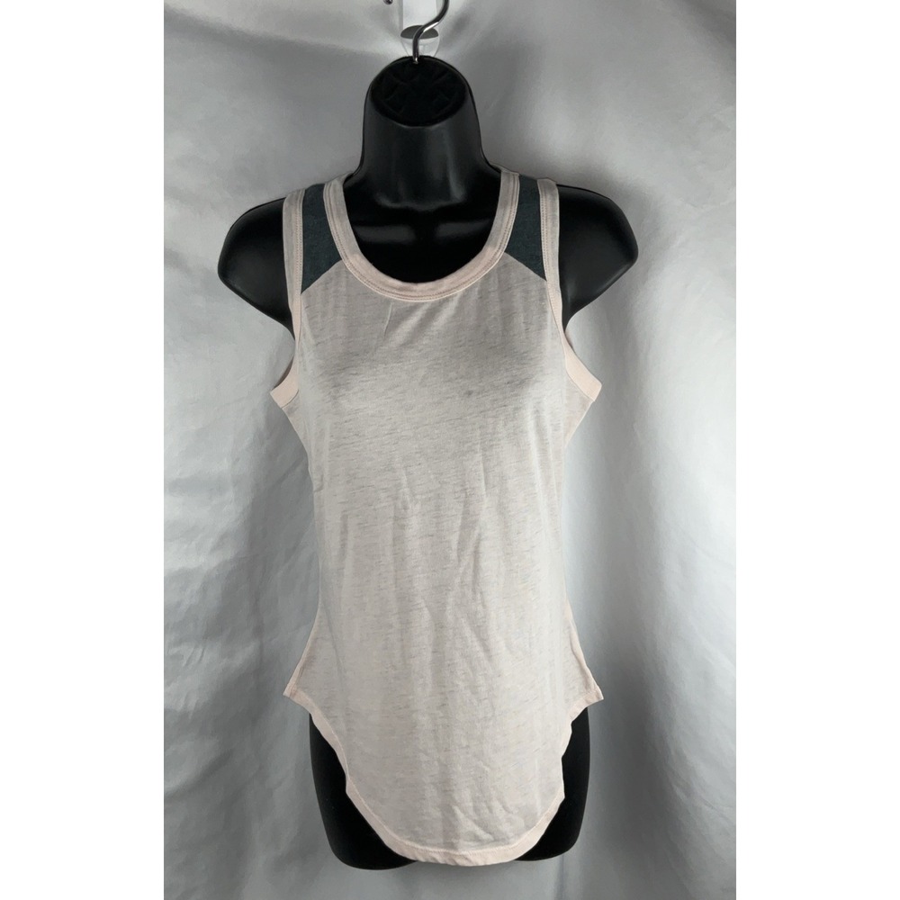 Chaser Women's Size S Light Pink And Gray Tank Top Lightweight NWT